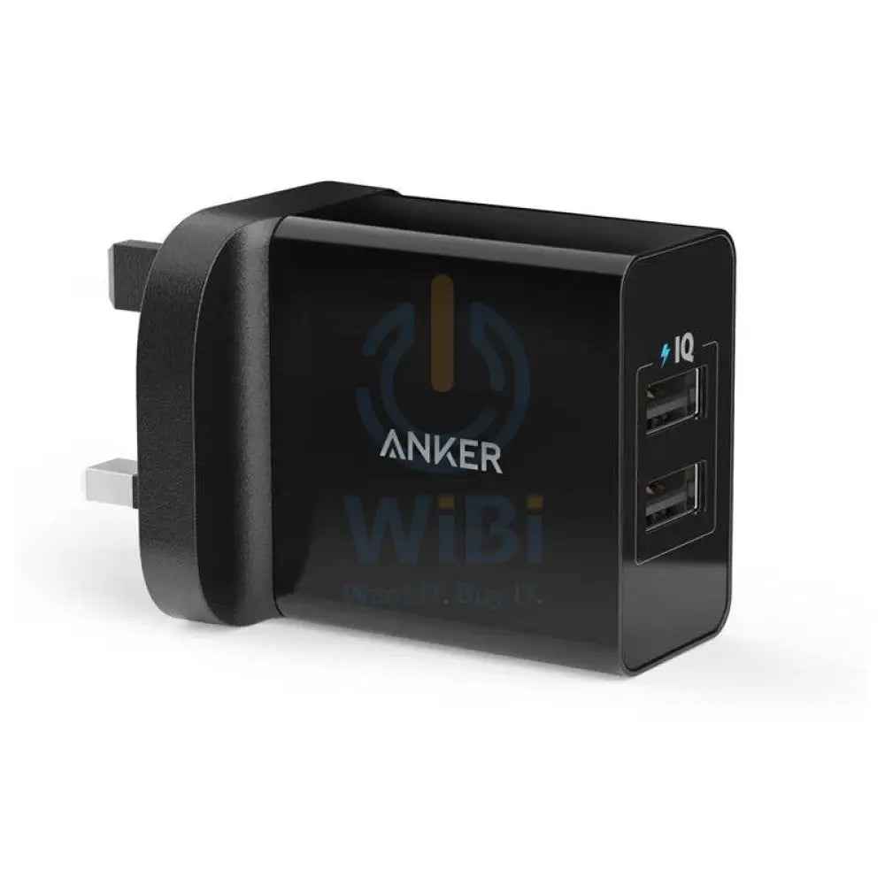 Anker Wall Charger Adapter - 24W / USB / Black