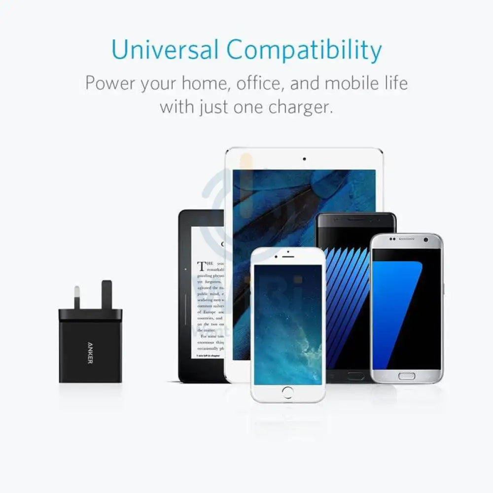 Anker Wall Charger Adapter - 24W / USB / Black