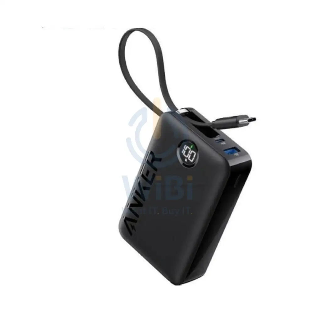 Anker 335 Power Bank With USB-C Cable - 20,000mAh / 22.5W / Black Accessories > Power Bank