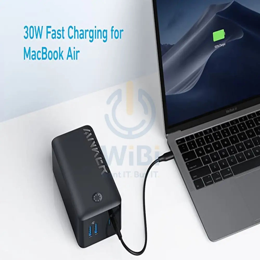 Anker 347 Power Bank (PowerCore 40K) 30W PD - Black Accessories > Power Bank