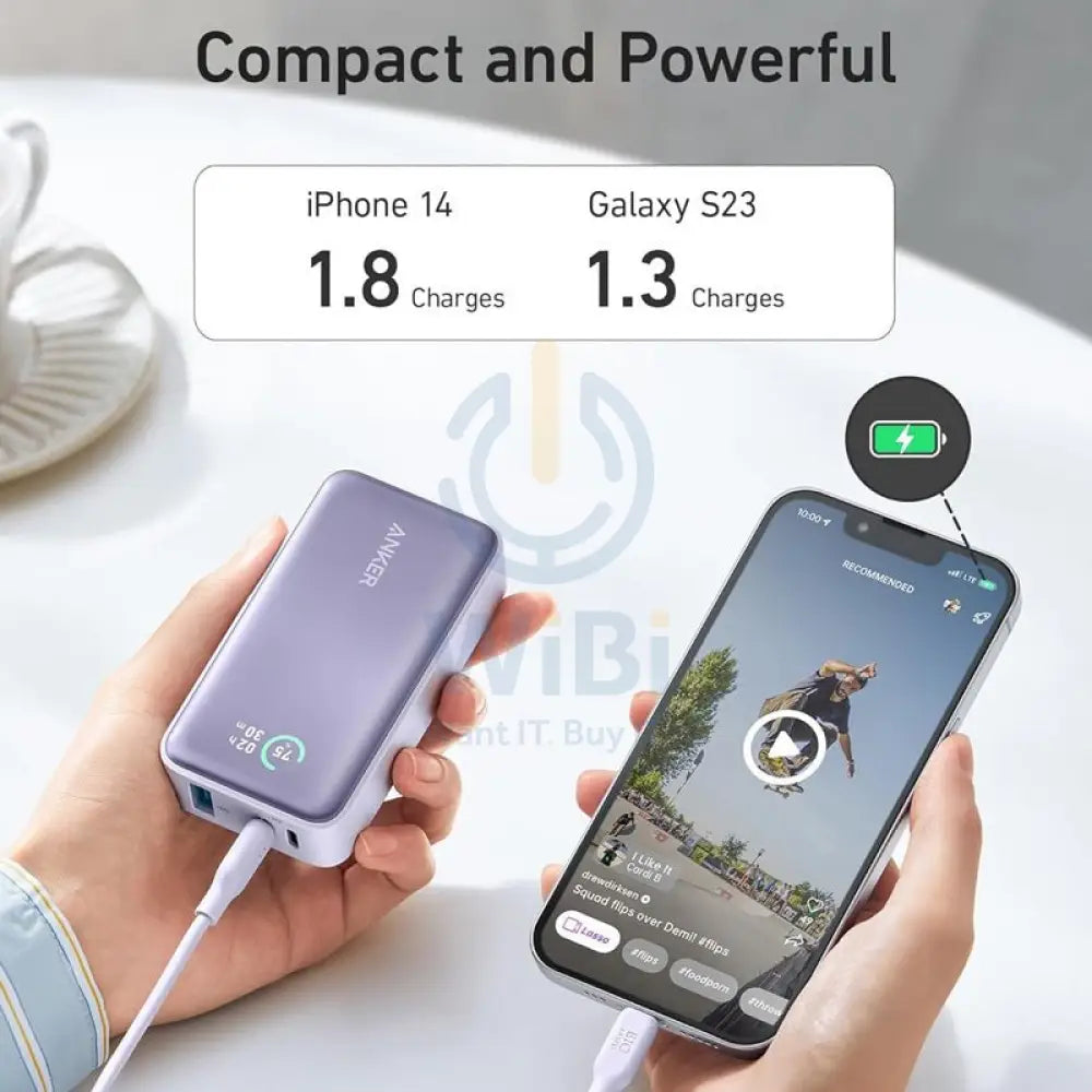 Anker 533 Power Bank - 30W / 10000 mAh / USB Accessories > Power Bank > Offer Zone