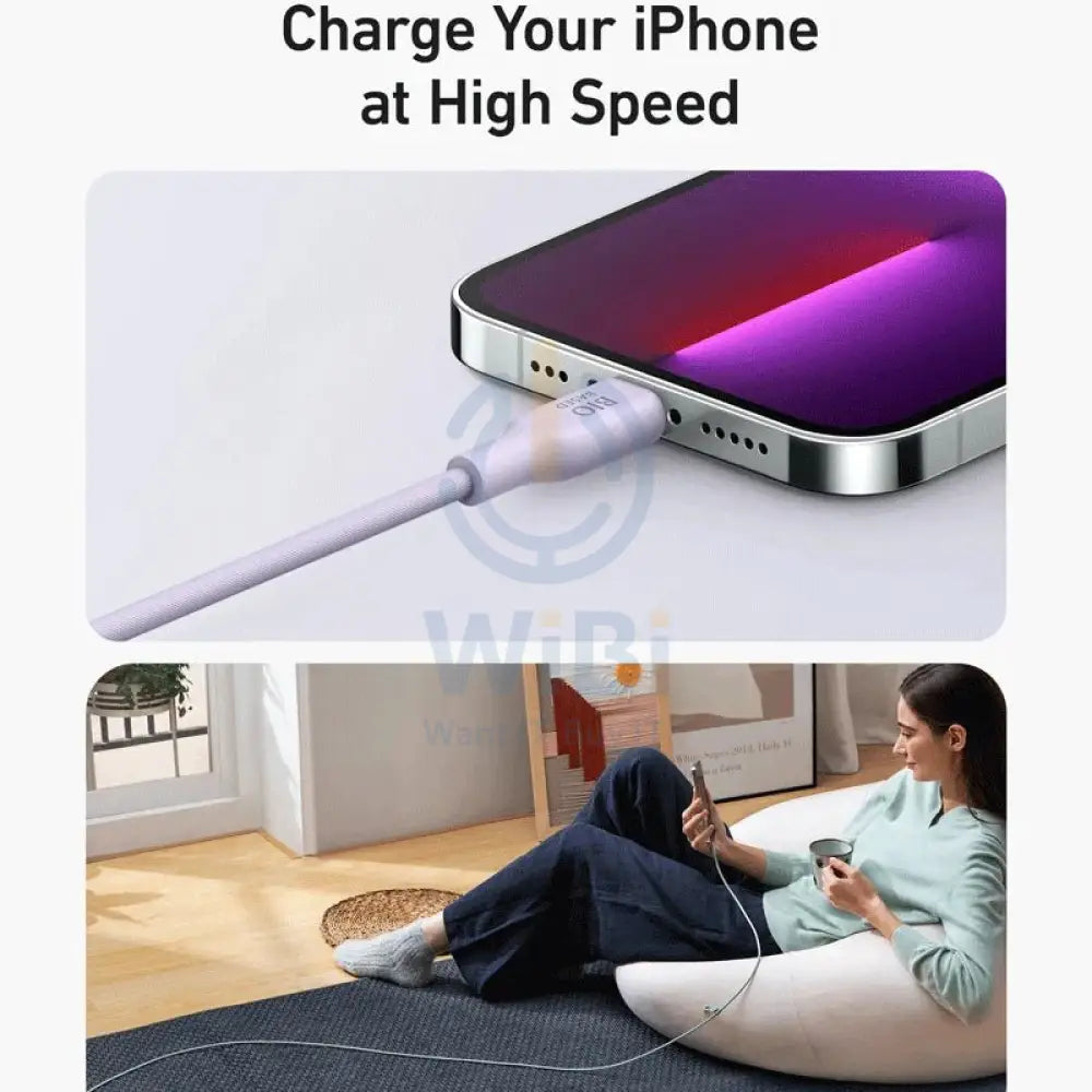 Anker 542 USB-C to Lightning Cable (Bio-Based) (0.9m/3ft) -Violet Accessories > Cables & Converters > Cables > Offer