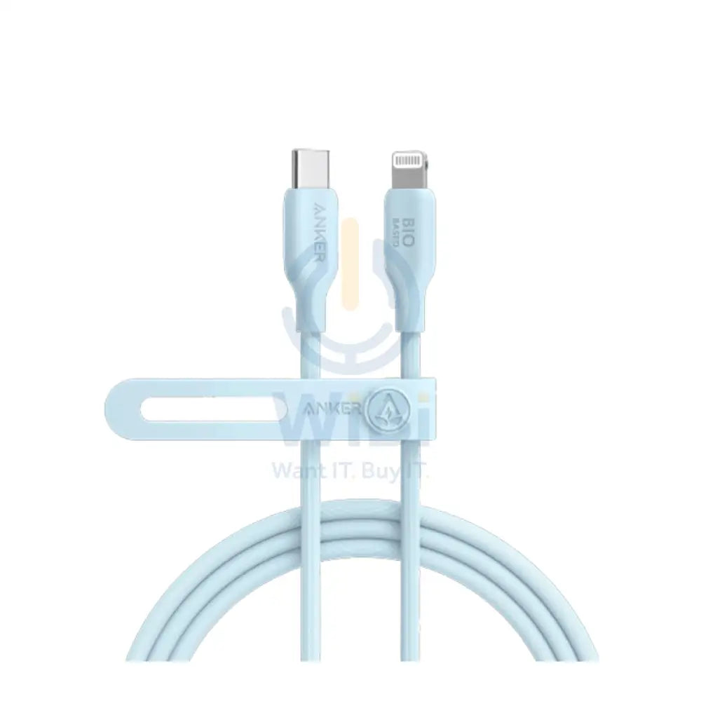 Anker 542 USB-C to Lightning Cable (Bio-Based) (1.8m/6ft) -Blue Accessories > Cables & Converters > Cables > Offer Zone