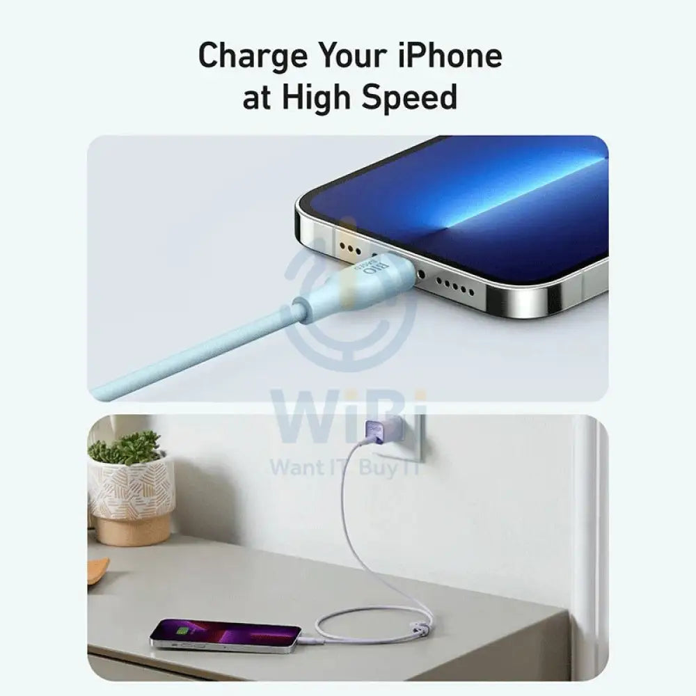 Anker 542 USB-C to Lightning Cable (Bio-Based) (1.8m/6ft) -Blue Accessories > Cables & Converters > Cables > Offer Zone