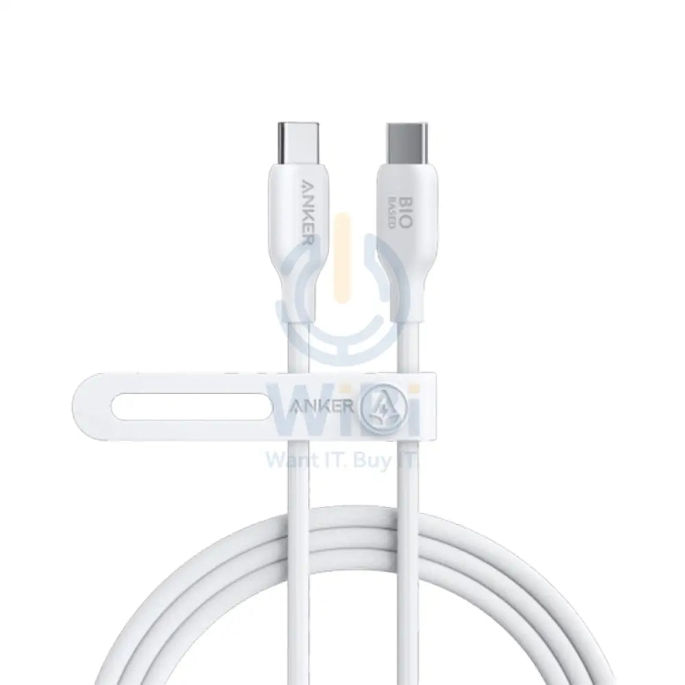Anker 544 USB-C to USB-C Cable 140W (Bio-Based) (0.9m/3ft) -White Accessories > Cables & Converters > Cables > Offer