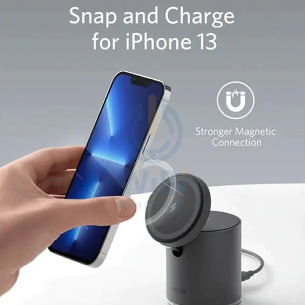 Anker 623 Magnetic Wireless Charger (MagGo) -Black Accessories > Power Adapters