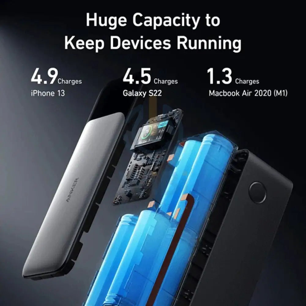 Anker 737 Power Bank GaNPrime 24000 PD 140W -Black Accessories > Power Bank