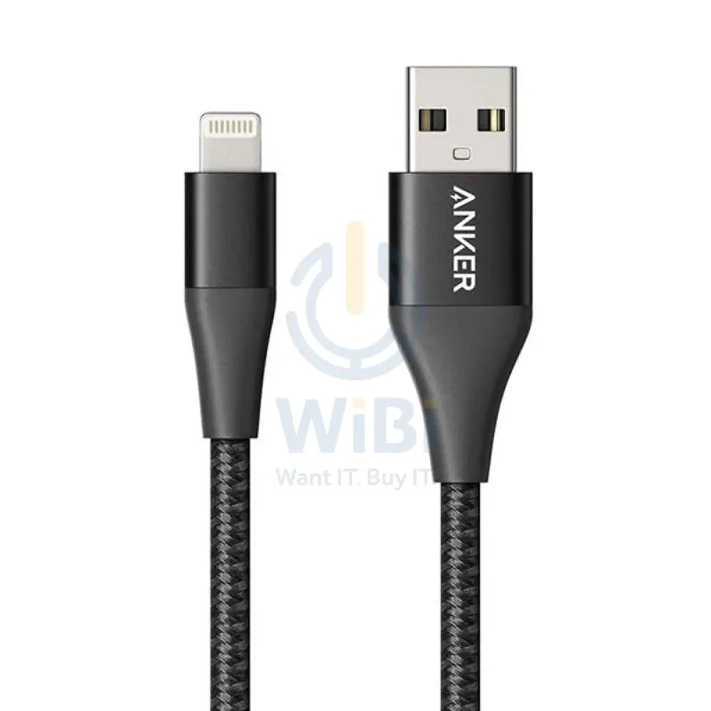 Anker C89 Powerline + II Lightning Cable - 0.9 Meter / Black Accessories > Cables & Converters > Cables