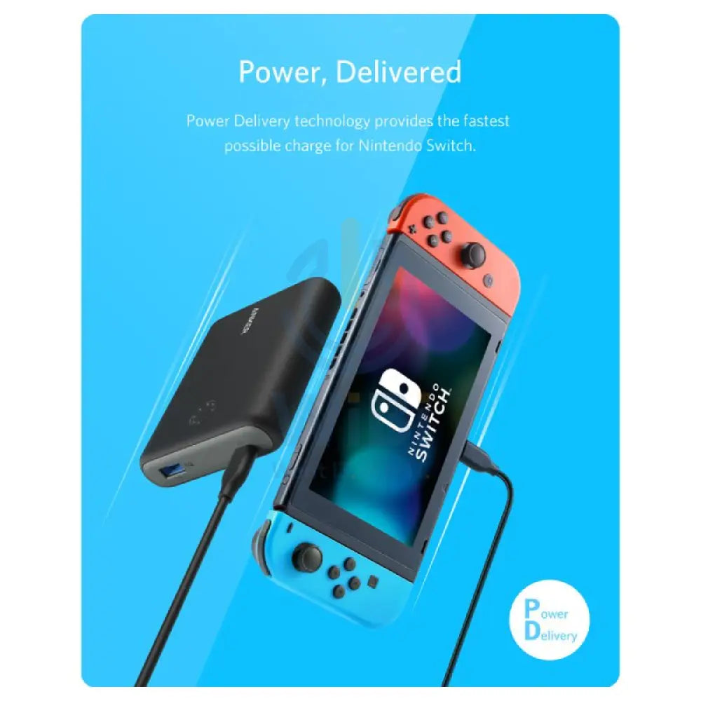 Anker PowerCore 13400 Nintendo Switch Edition - Black Accessories > Power Bank