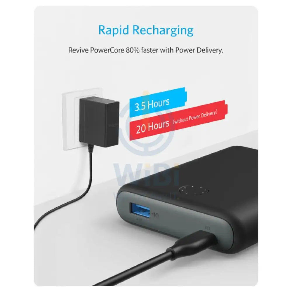 Anker PowerCore 13400 Nintendo Switch Edition - Black Accessories > Power Bank