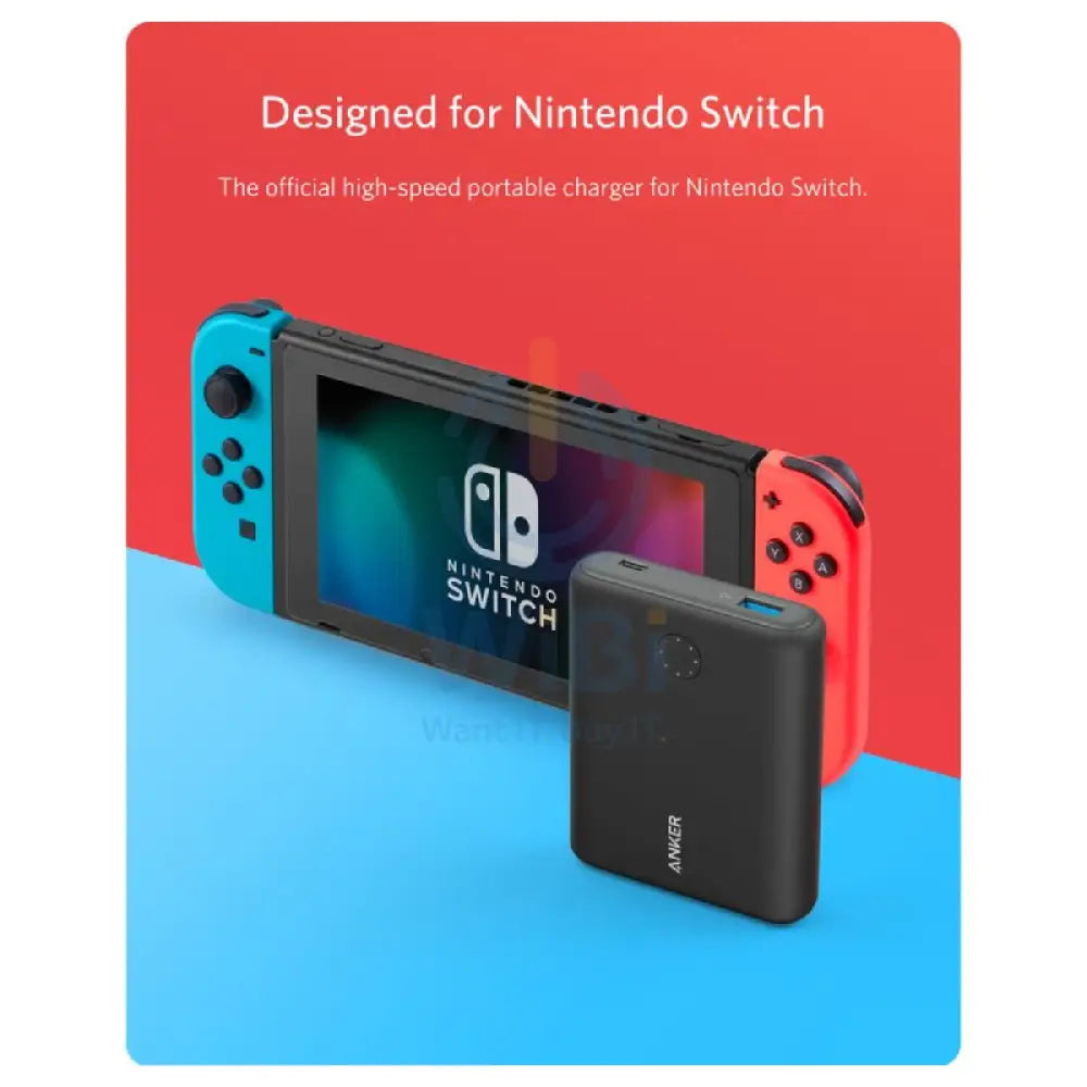 Anker PowerCore 13400 Nintendo Switch Edition - Black Accessories > Power Bank