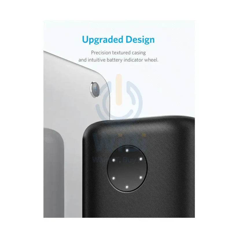 Anker PowerCore II Power Bank - 6700 mAh / Micro USB / USB-A / Black