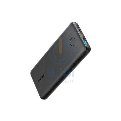 Anker PowerCore Slim Power Bank - 10,000mAh / 12W / 2x USB-C / 1x USB-A / Black Accessories > Power Bank > Offer Zone