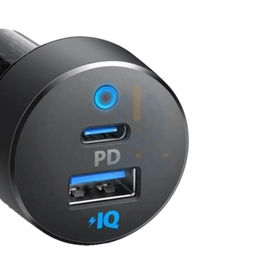 Anker PowerDrive PD+ 2 35W (20W PD + 15W) - Black/Gray Accessories > Mobiles & Tablets > Mobiles > Car Chargers