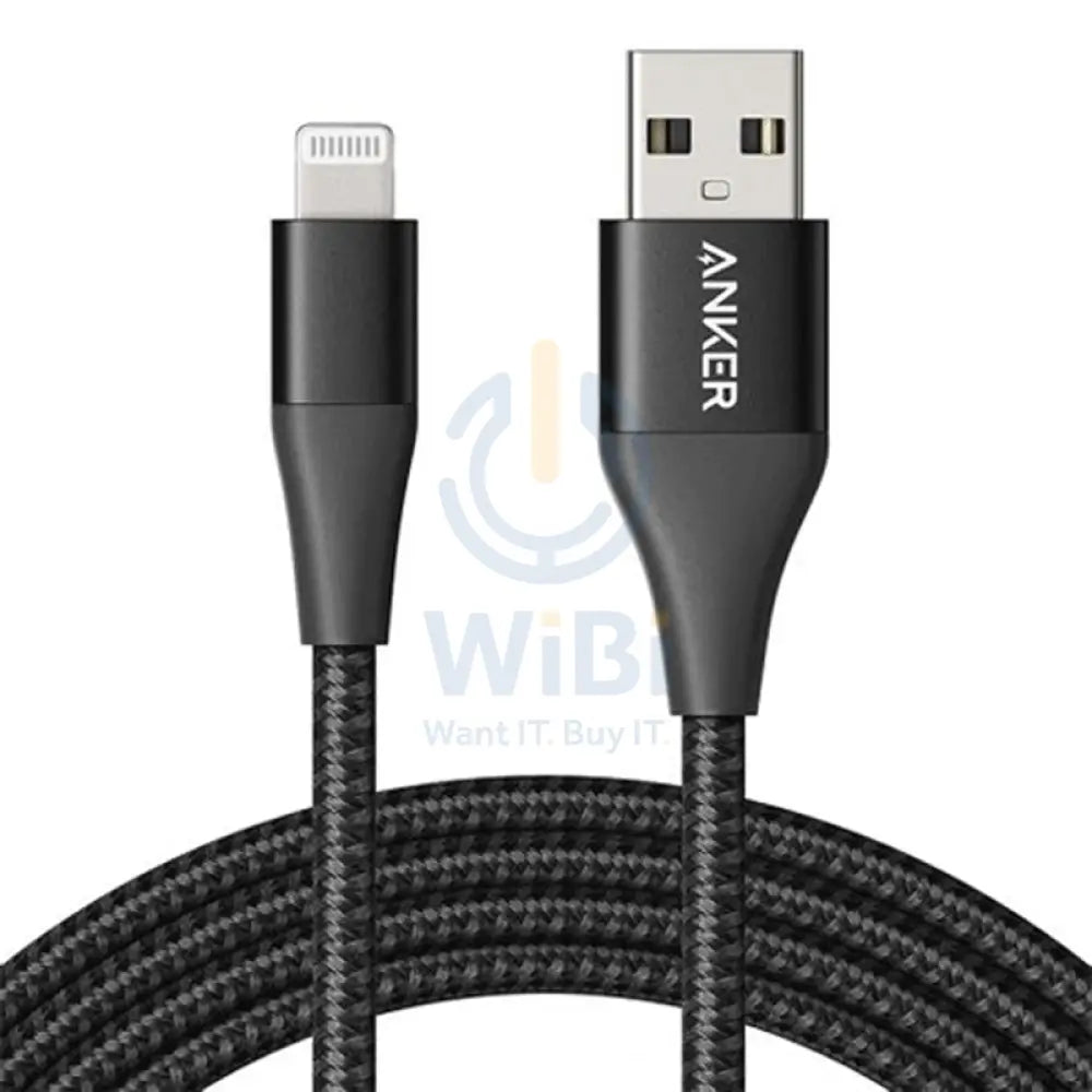 Anker PowerLine + II Lightning (3m/10ft) C89 - Black Accessories > Cables & Converters > Cables