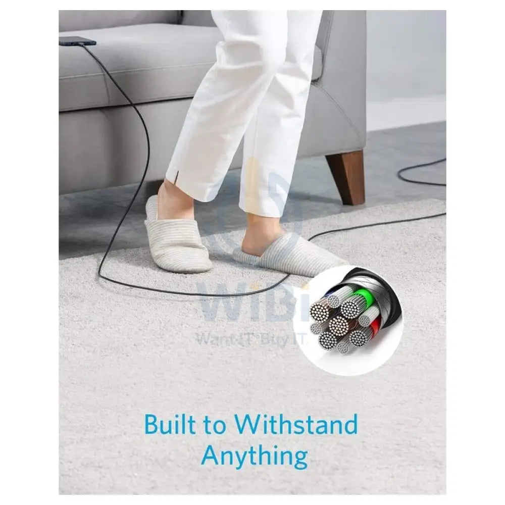 Anker PowerLine III USB-C to USB-C Fast Charging Cable - 0.9m / Black