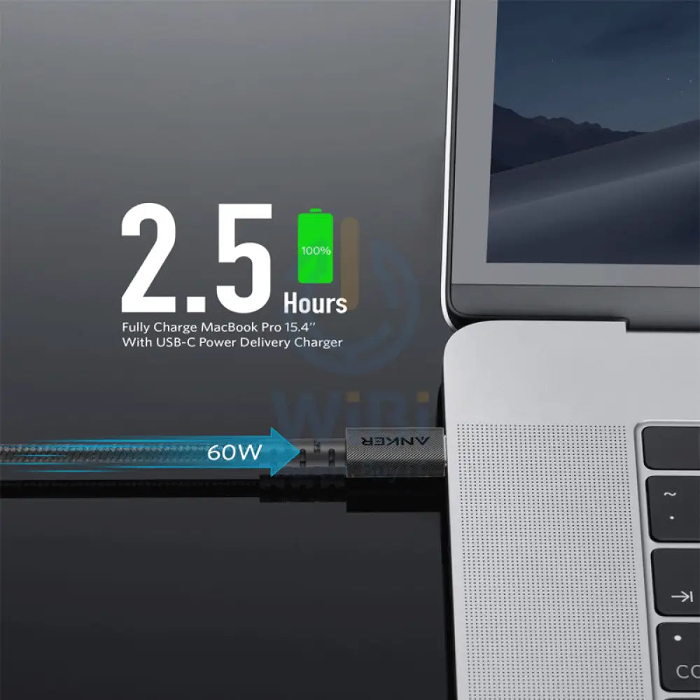 Anker PowerLine Select + USB-C to USB-C (1.8m/6ft) -Black Accessories > Cables & Converters > Cables