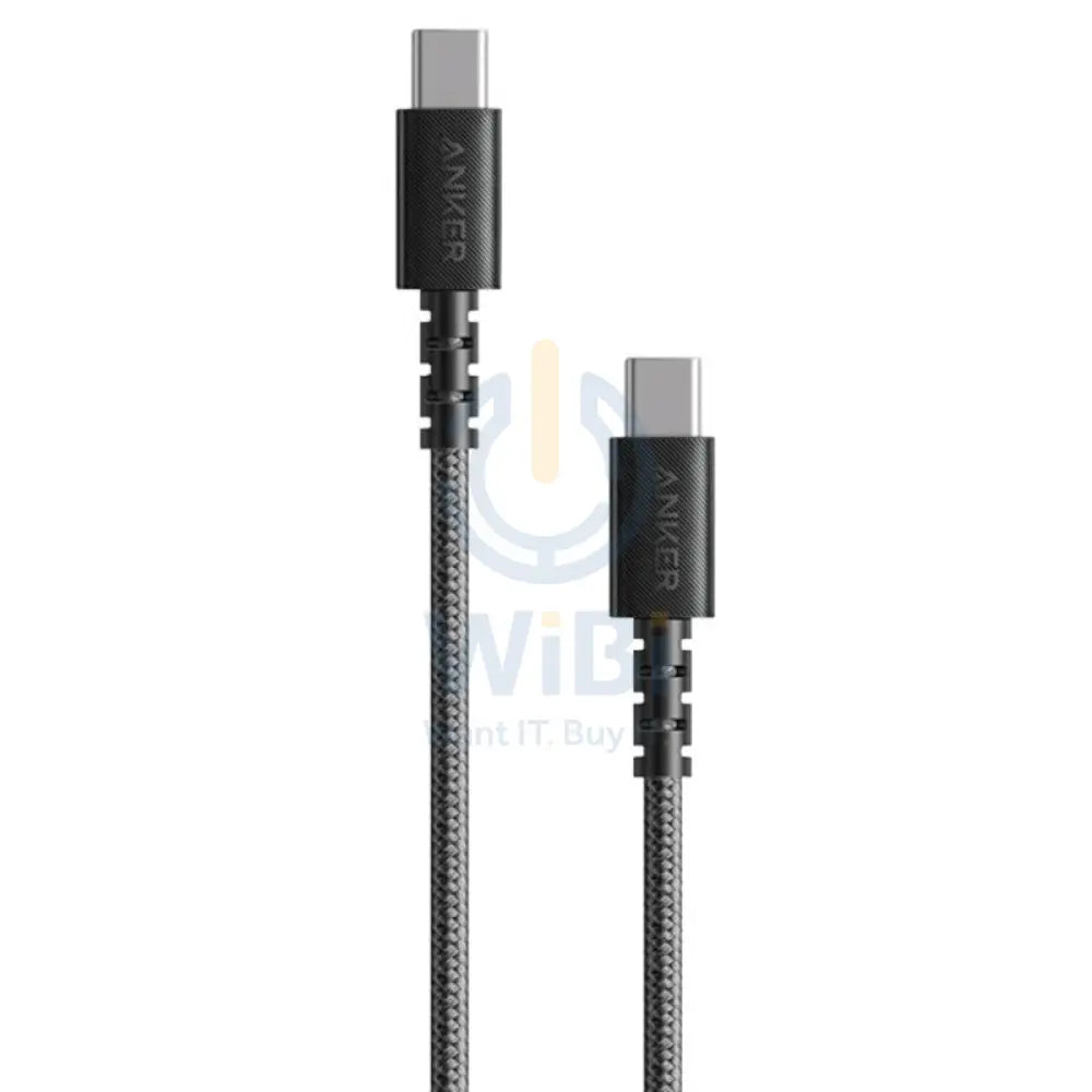 Anker PowerLine Select + USB-C to USB-C (1.8m/6ft) -Black Accessories > Cables & Converters > Cables