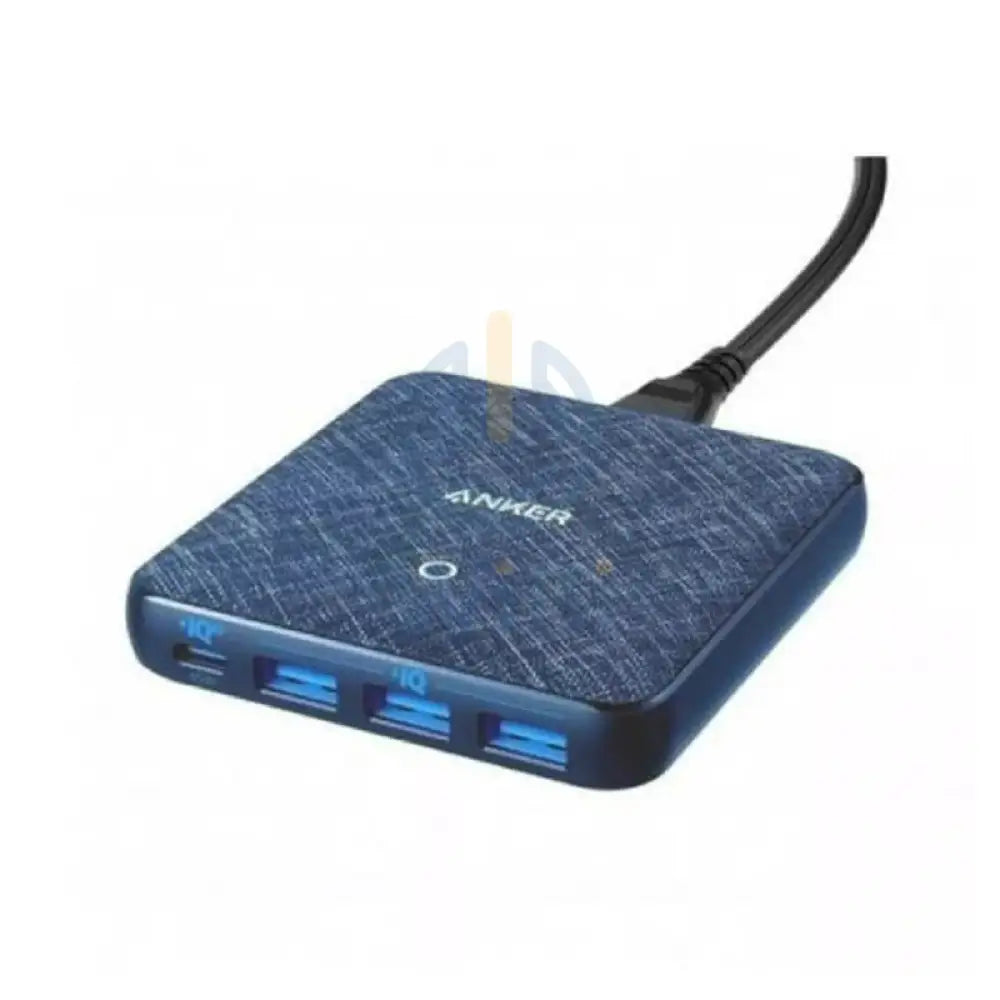 Anker Powerport Atom III Slim Charger - 63W / Blue Fabric Accessories > Power Adapters