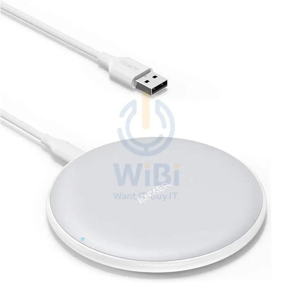 Anker PowerWave 7.5W Wireless Charging Pad - White Accessories > Power Adapters