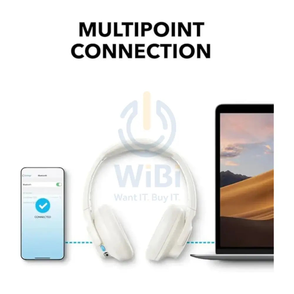 Anker Soundcore Q11i Wireless Headphones - Over-Ear / Bluetooth / White Accessories > Audio > Headphones