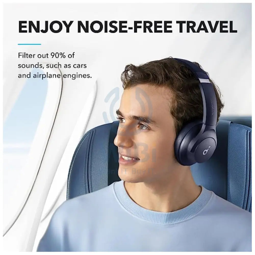 Anker Soundcore Q20i Wireless Headphones - Over-Ear / Bluetooth / Blue Accessories > Audio > Headphones
