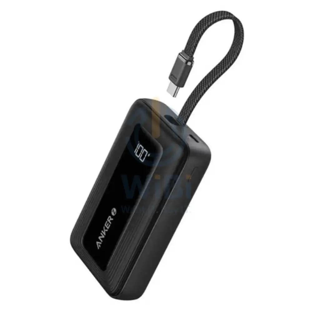 Anker Zolo Power Bank Built-In USB-C Cable - 10,000mAh / 30W / Black Accessories > Power Bank