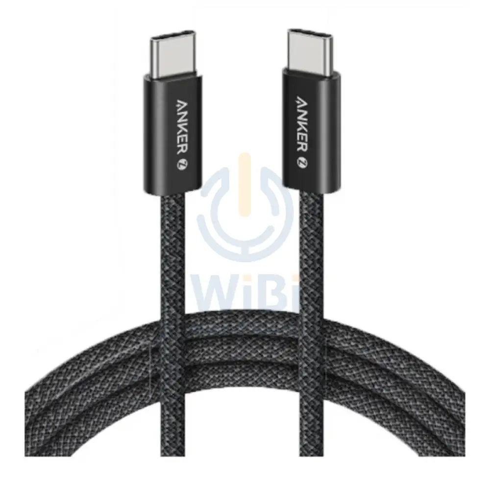 Anker Zolo USB-C to USB-C Braided Cable - 240W / 0.9 Meter / Black Accessories > Cables & Converters > Cables