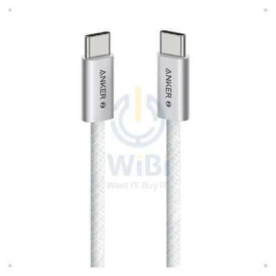 Anker Zolo USB-C to USB-C Braided Cable - 240W / 1.8 Meter / White Accessories > Cables & Converters > Cables