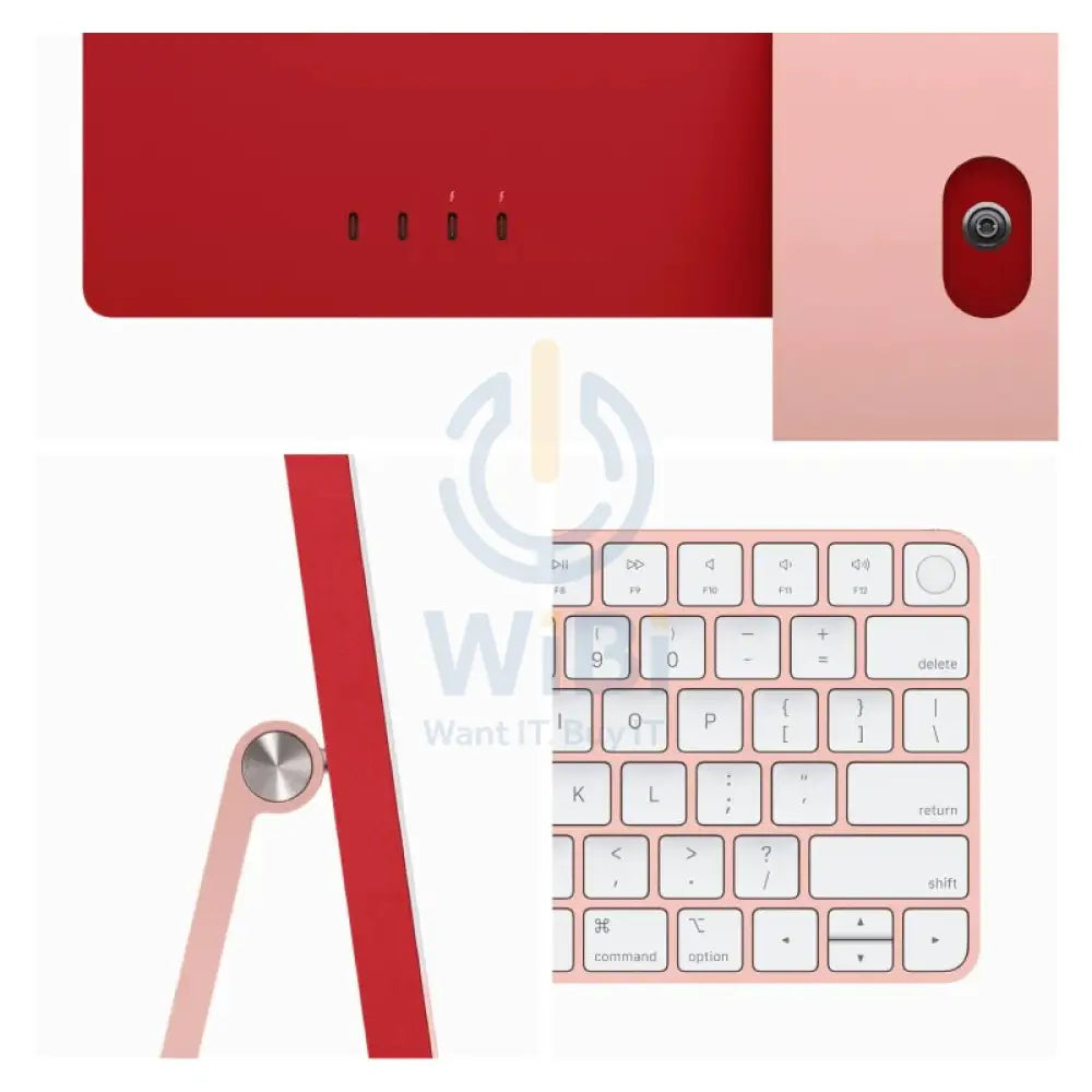 Apple iMac - 24’’ / M3 / 8-Core CPU / 10-Core GPU / 16-Core Neural Engine / 16GB RAM / 1TB SSD / Arb/Eng / Pink / 1YW