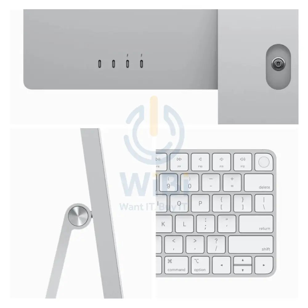 Apple iMac - 24’’ / M3 / 8-Core CPU / 10-Core GPU / 16-Core Neural Engine / 8GB RAM / 512GB SSD / Arb/Eng / Silver