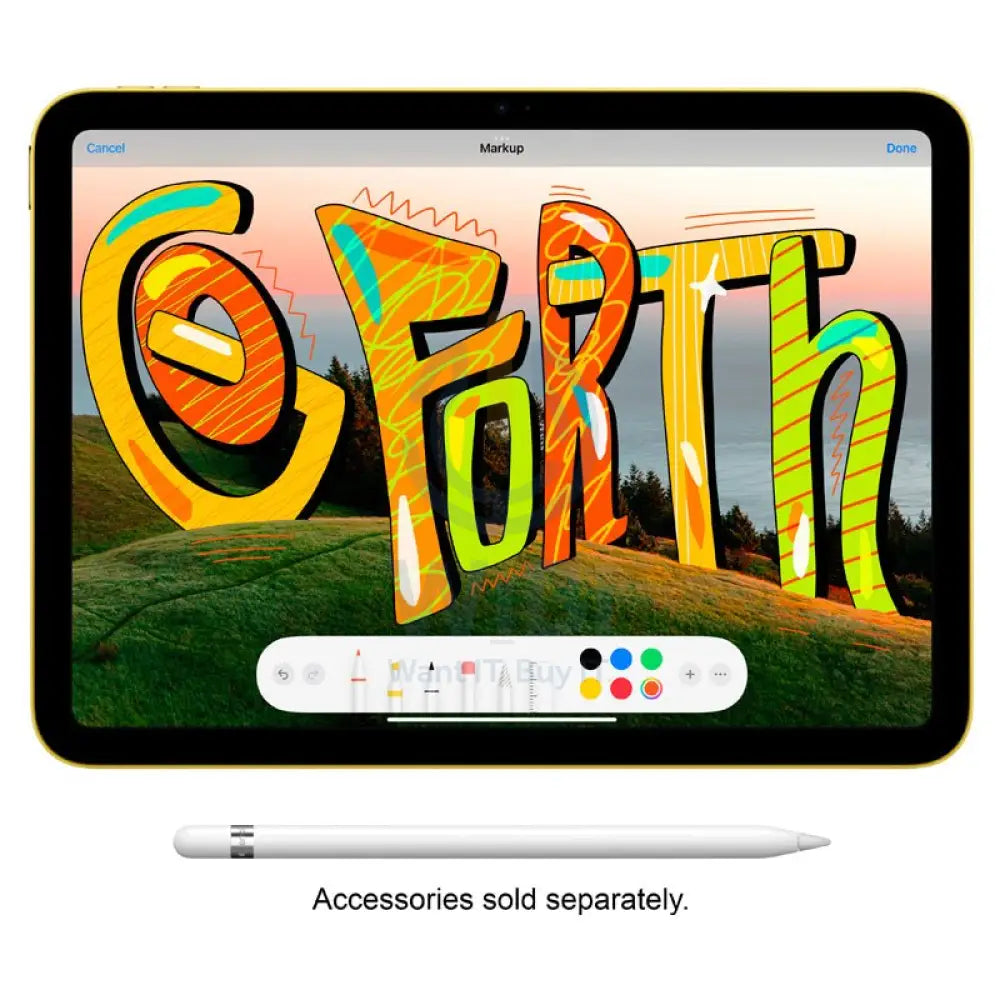 Apple iPad 10th Gen - A14 (2022) / 10.9-inch / 256GB / WiFi / Yellow Mobiles & Tablets > Tablets
