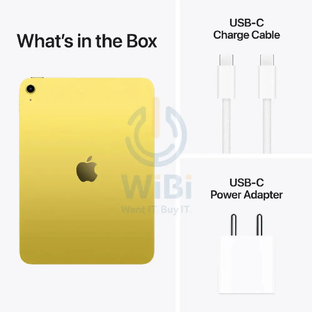 Apple iPad 11th Gen - A16 (2025) / 11-inch / 256GB / WiFi / YELLOW Mobiles & Tablets > Tablets
