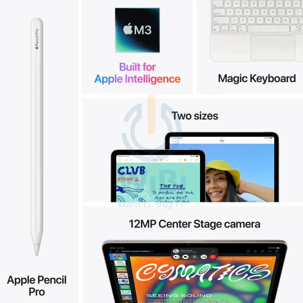 Apple iPad Air M3 (2025) / 13’’ / 512GB / WiFi / BLUE Mobiles & Tablets > Tablets