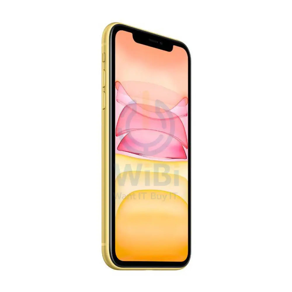Apple iPhone 11 - 128GB / 6.1" Liquid Retina / Wi-Fi / 4G / Yellow Color - Mobile