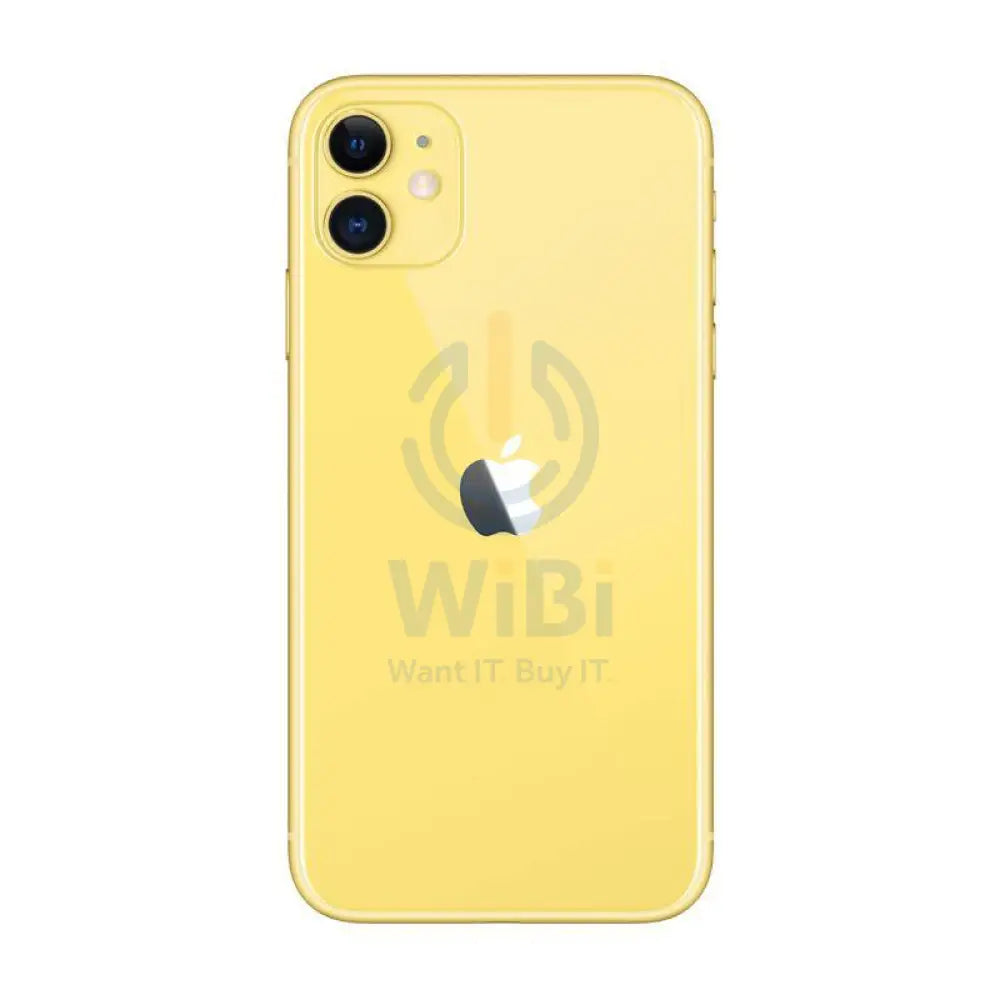 Apple iPhone 11 - 128GB / 6.1" Liquid Retina / Wi-Fi / 4G / Yellow Color - Mobile