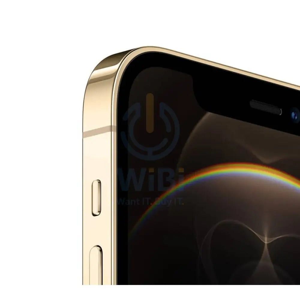 ابل ايفون 12 برو - 256 جيجابايت / 6.1" سوبر ريتينا XDR / واي-فاي / 5جي ذهبي - هاتف - تابلت والهواتف الذكية