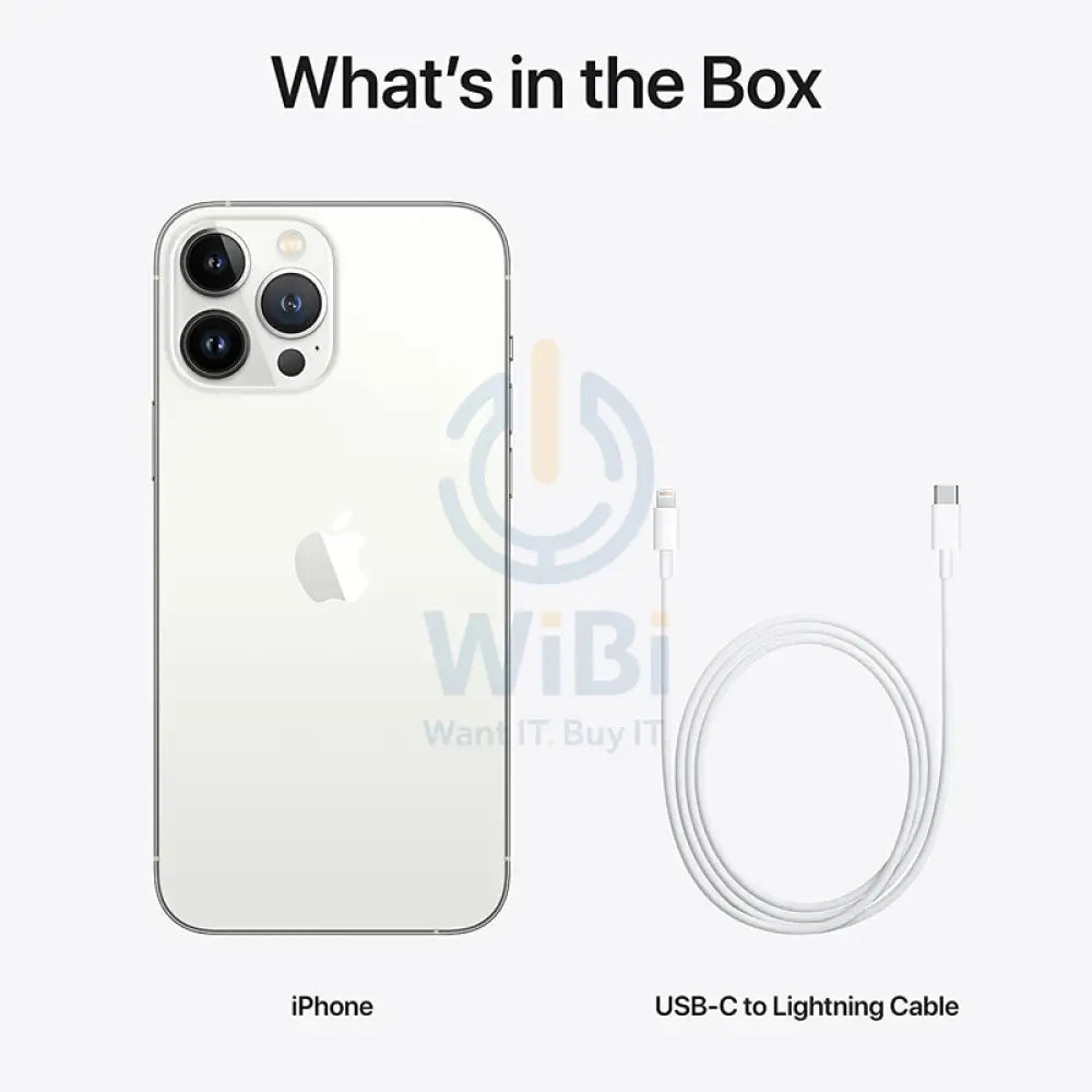 ابل ايفون 13 برو ماكس - 256 جيجابايت / 6.7" سوبر ريتينا XDR / واي-فاي / 5G / فضي - هاتف