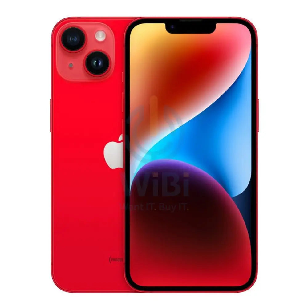 ابل ايفون 14 بلس - 256 جيجابايت / 6.7" سوبر ريتينا XDR / واي-فاي / 5جي / أحمر - هاتف