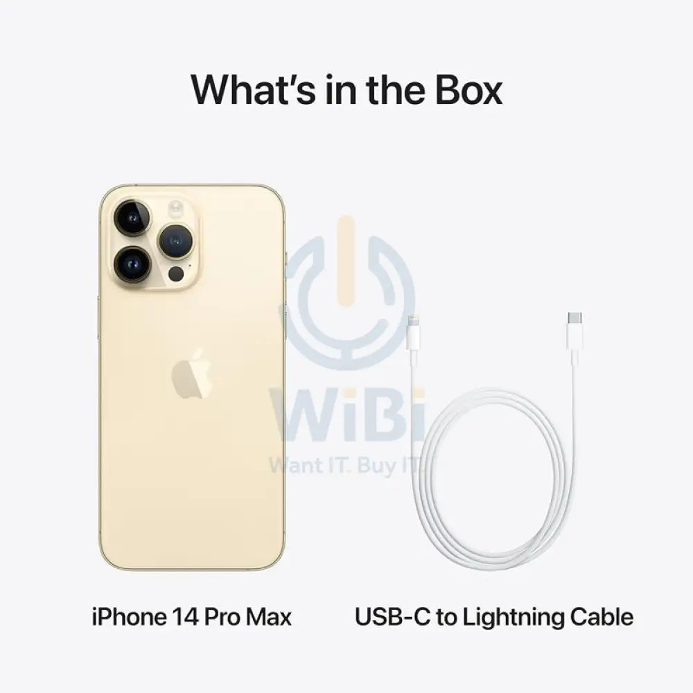 Apple iPhone 14 Pro Max - 256GB / Gold / 5G / 6.7’’ Mobiles & Tablets > Mobiles