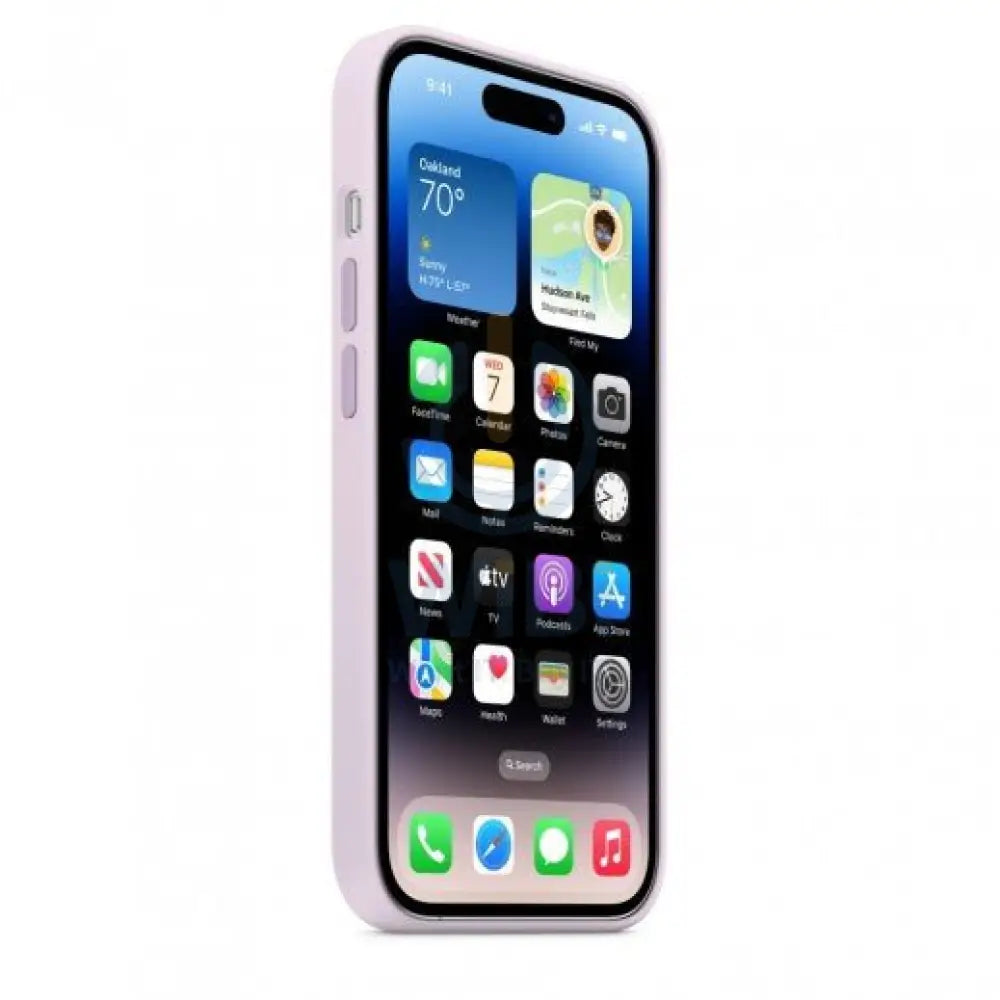 Apple iPhone 14 Pro Max Silicone Case with MagSafe Lilac Accessories > Mobiles & Tablets > Offer Zone