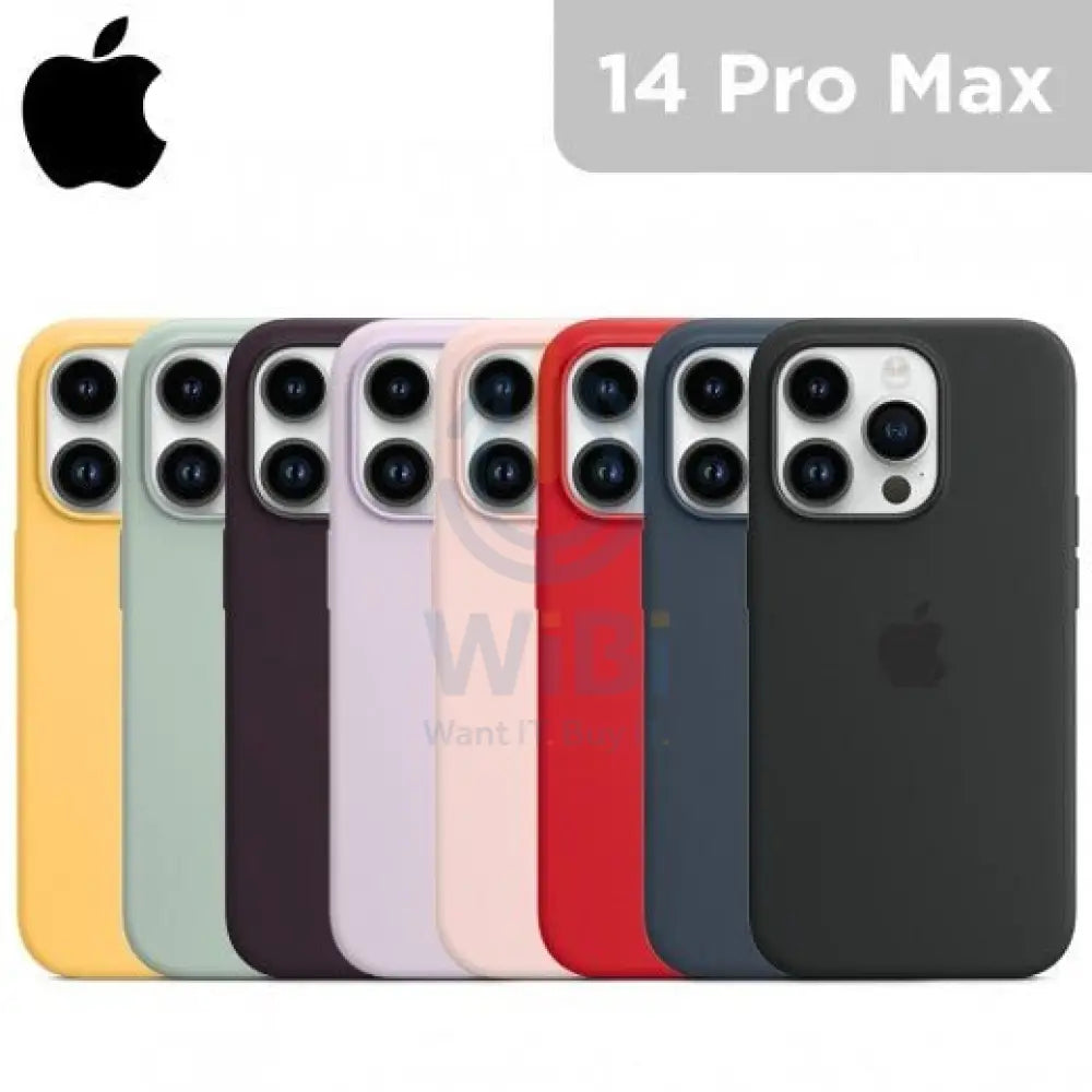 Apple iPhone 14 Pro Max Silicone Case with MagSafe Lilac Accessories > Mobiles & Tablets > Offer Zone