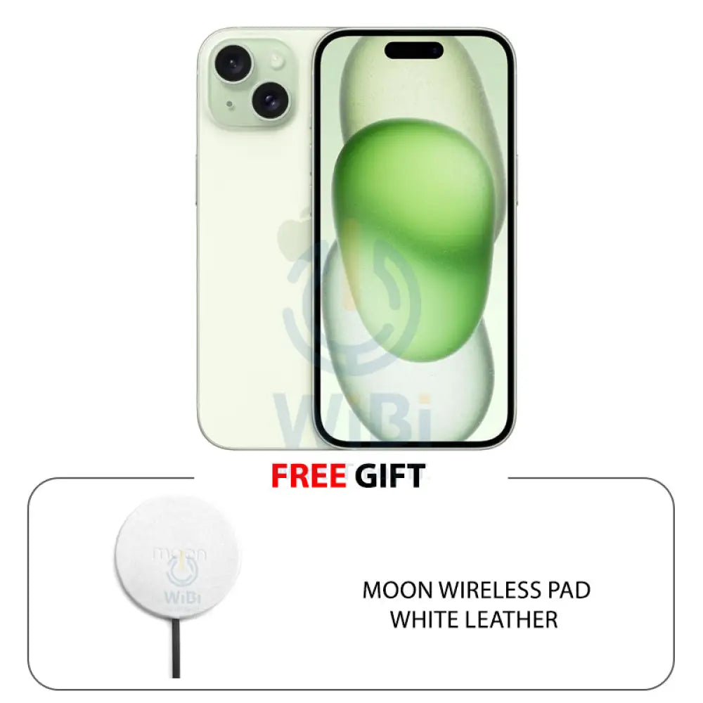 Apple iPhone 15 - 128GB / Green / 5G / 6.1’’ / Middle East Version Mobiles & Tablets > Mobiles