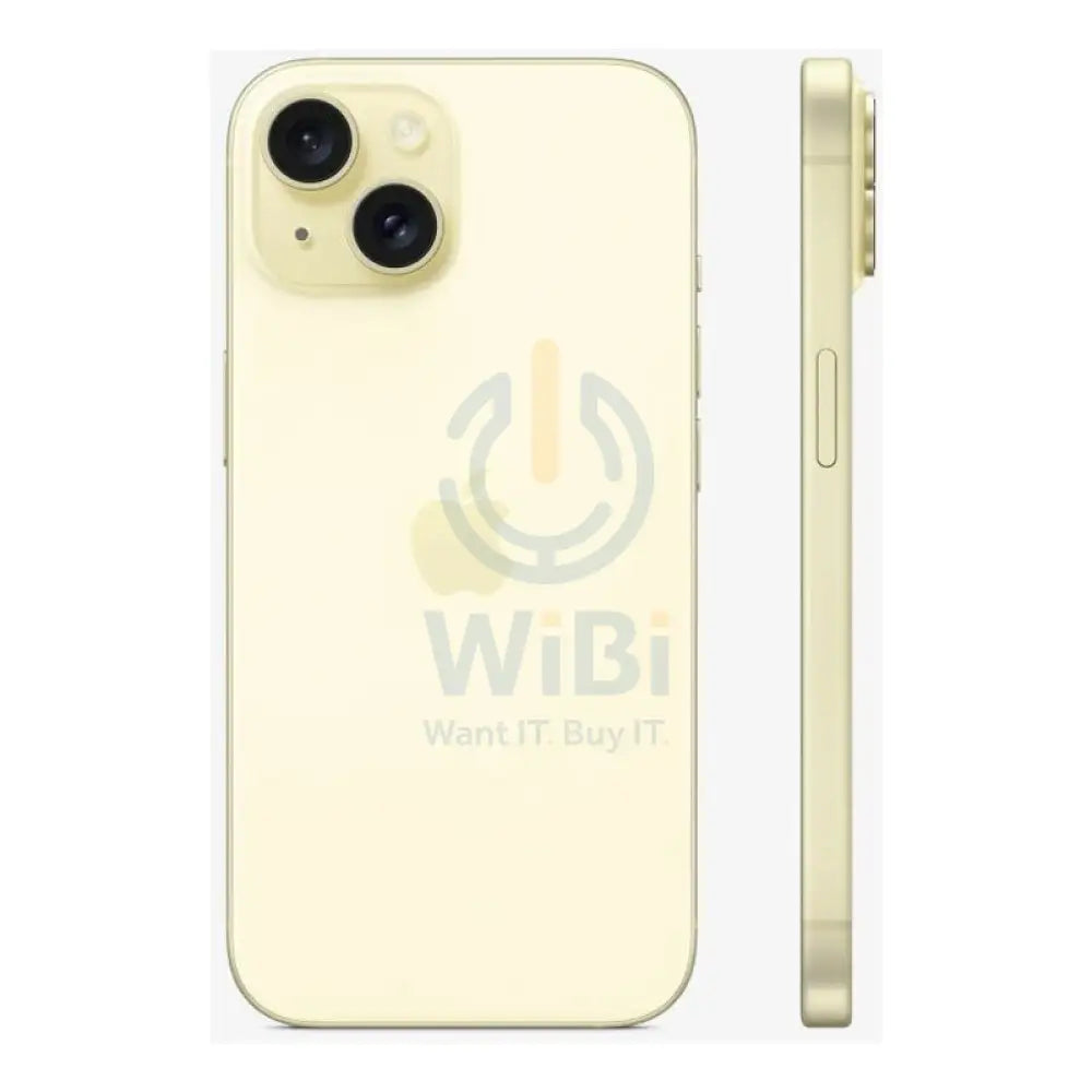 Apple iPhone 15 - 512GB / Yellow / 5G / 6.1’’ / Middle East Version Mobiles & Tablets > Mobiles
