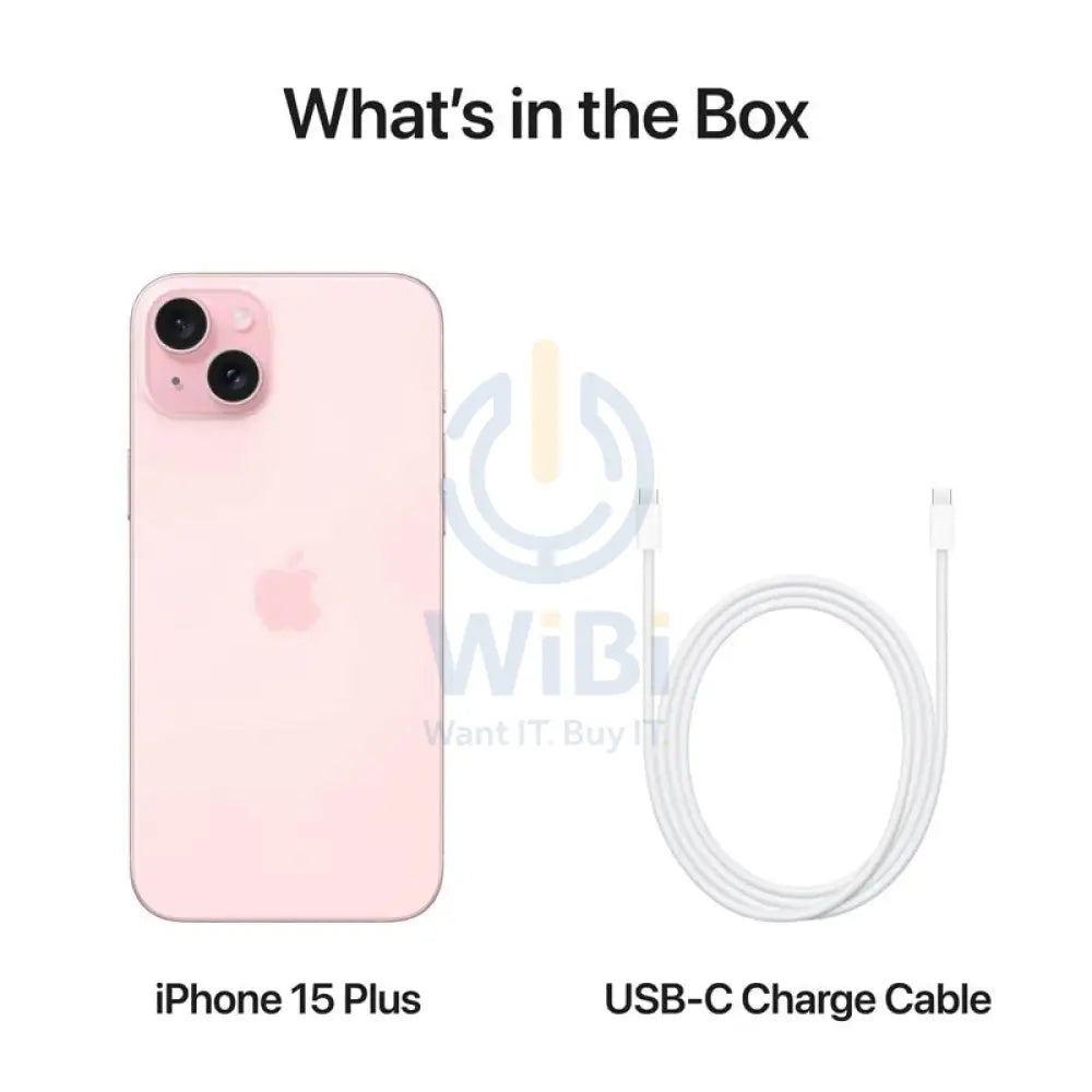 Apple iPhone 15 Plus - 256GB / Pink / 5G / 6.7’’ / Middle East Version Mobiles & Tablets > Mobiles