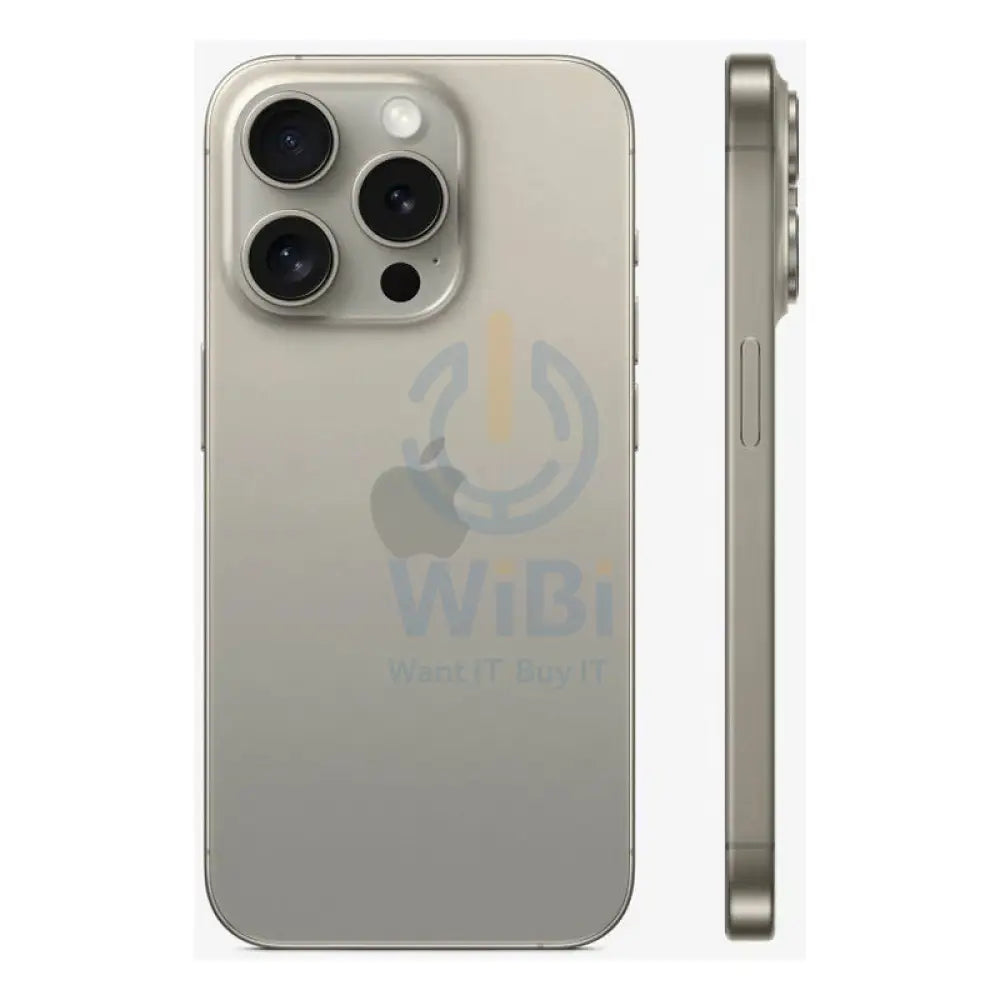 Apple iPhone 15 Pro - 128GB / Natural Titanium / 5G / 6.1’’/ Middle East Version Mobiles & Tablets > Mobiles