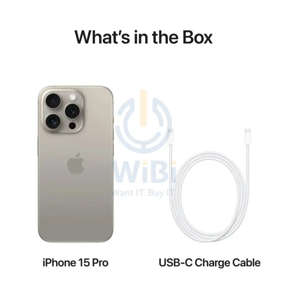 Apple iPhone 15 Pro - 512GB / Natural Titanium / 5G / 6.1’’ / Middle East Version Mobiles & Tablets > Mobiles > Offer