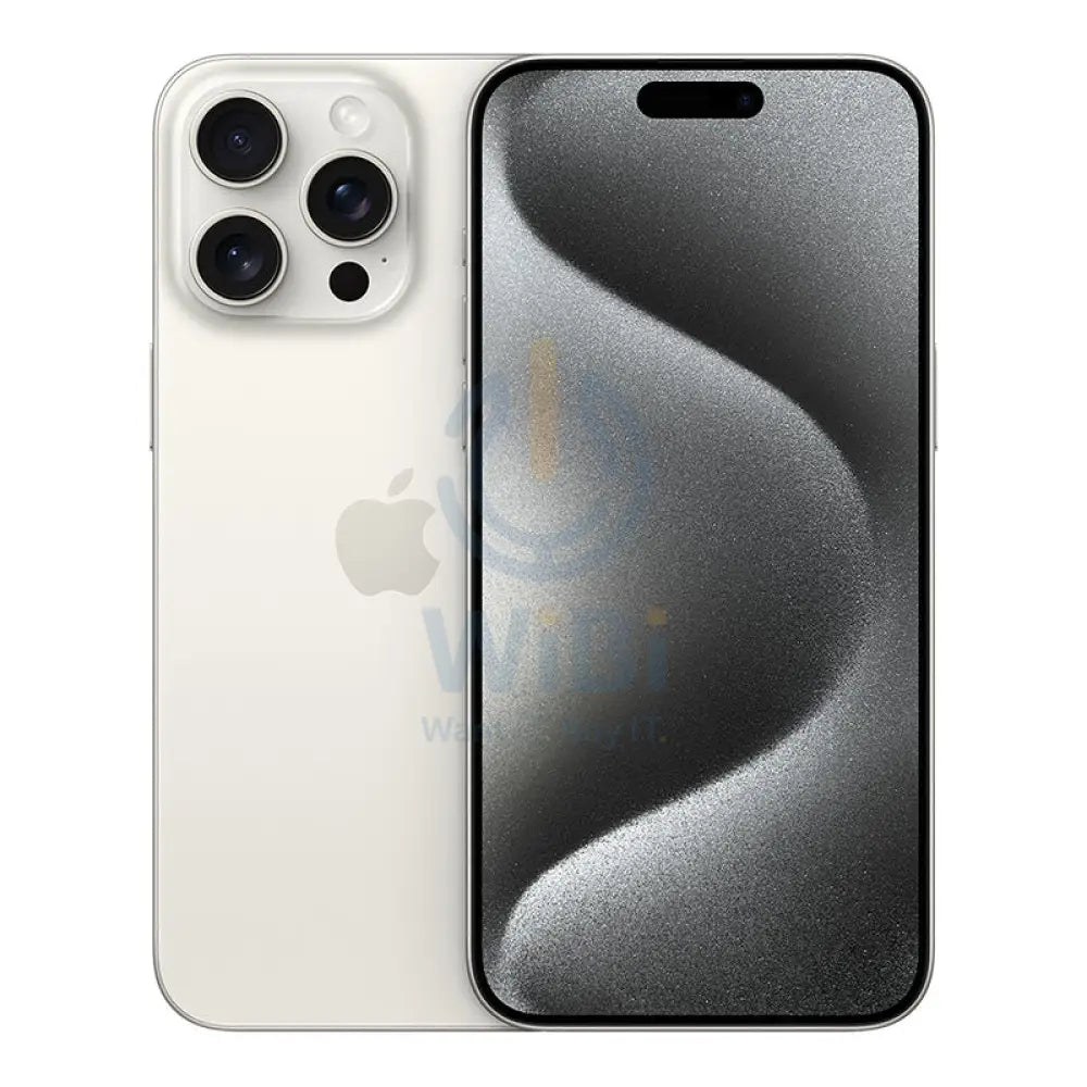 Apple iPhone 15 Pro Max - 512GB / White Titanium / 5G / 6.7’’ / Middle East Version Mobiles & Tablets > Mobiles