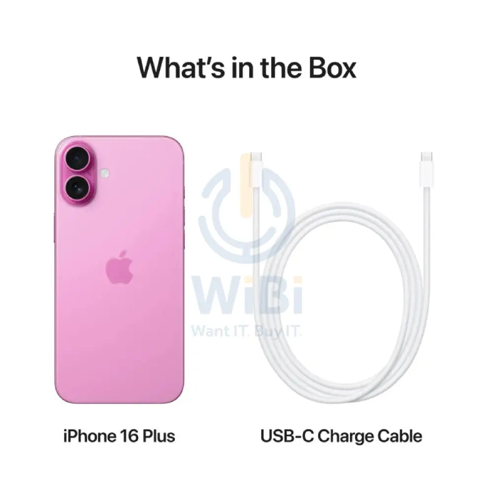 Apple iPhone 16 Plus - 256GB / Pink / 5G / 6.7’’ / Middle East Version Mobiles & Tablets > Mobiles