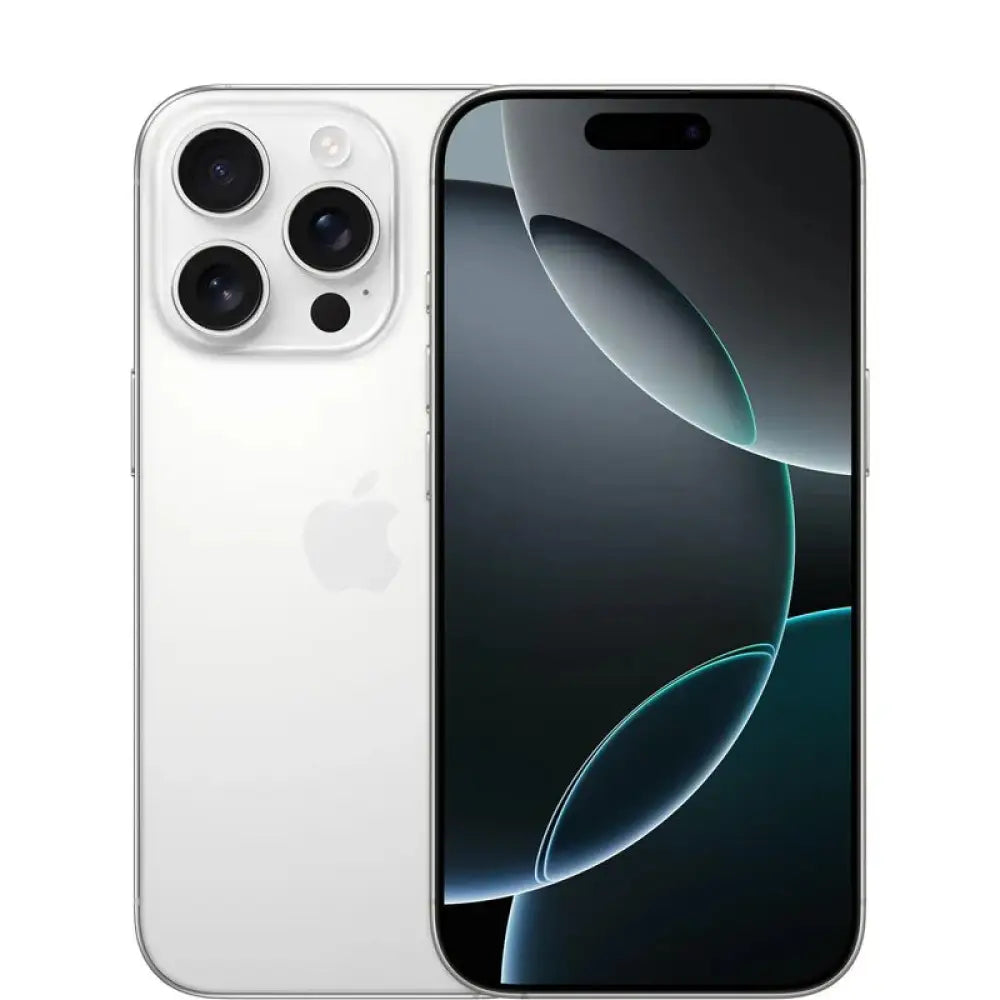 Apple iPhone 16 Pro - 128GB / White Titanium / 5G / 6.3’’/ Middle East Version Mobiles & Tablets > Mobiles